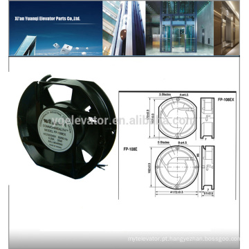 Ventilador de elevador FP-108EX-S1-B Ventilador de fluxo transversal de elevador AC110V